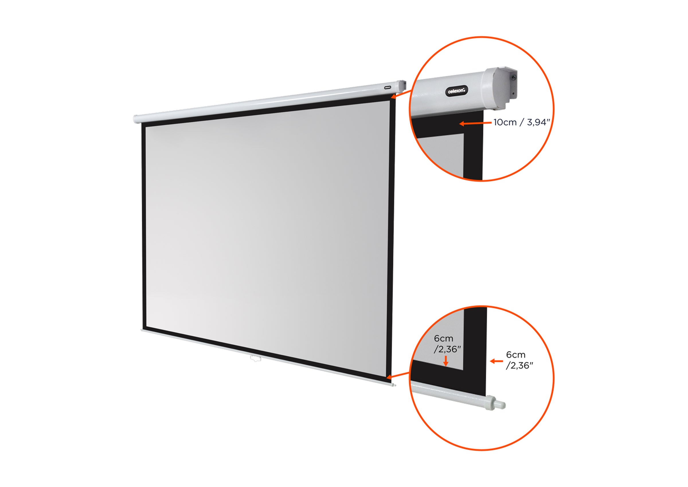 celexon Projector screen Manual Economy