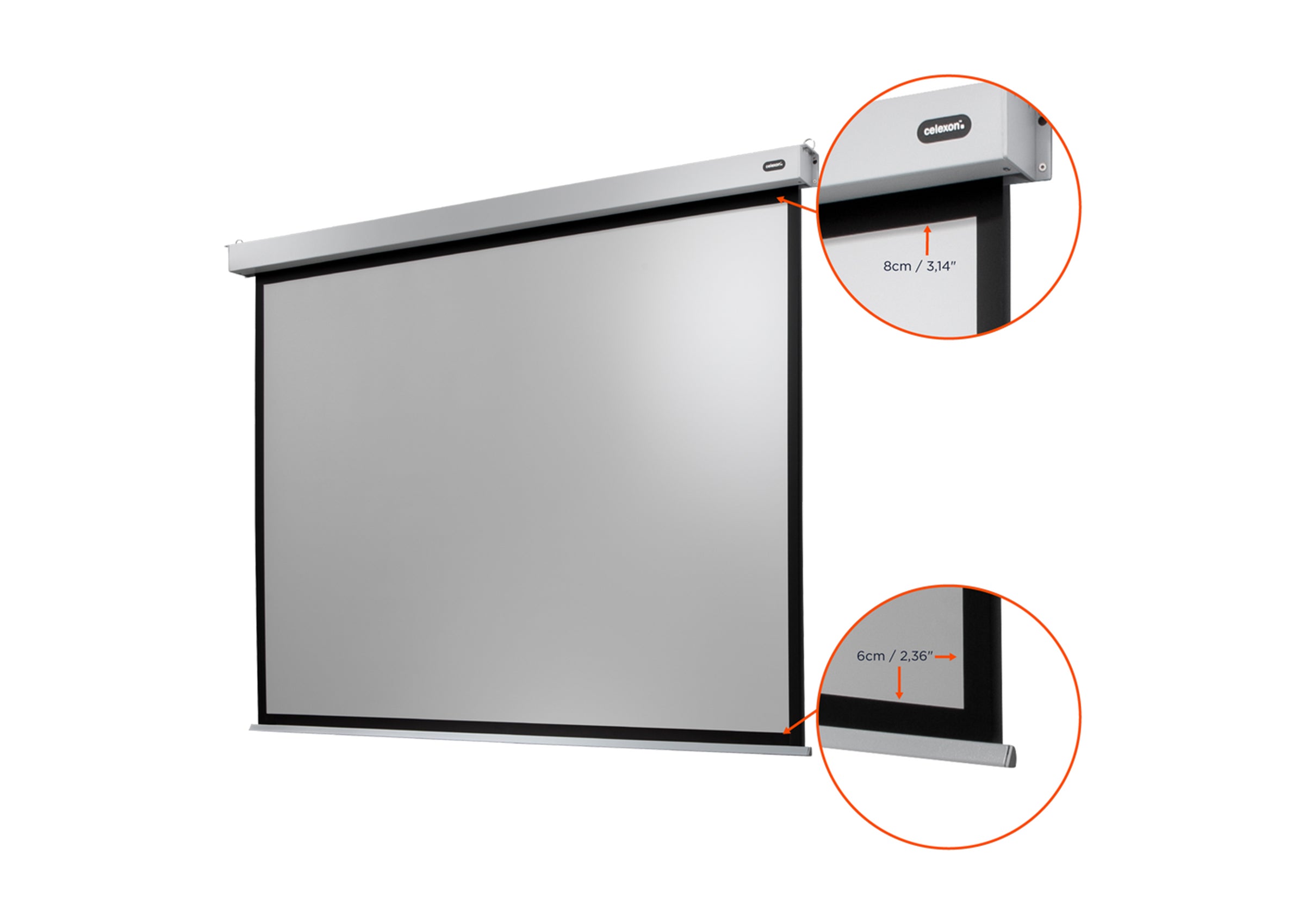 celexon Projector Screen Electric Professional Plus