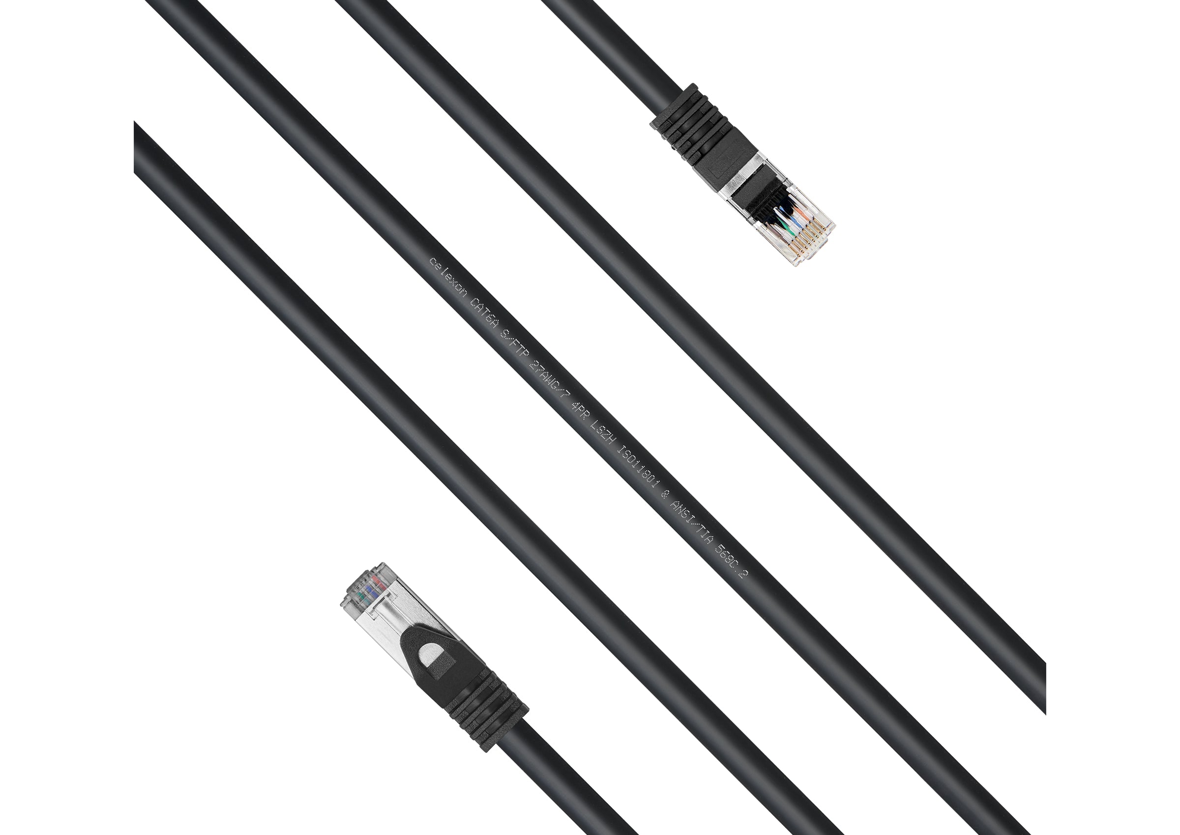 celexon CAT 6A patch cable - S/FTP