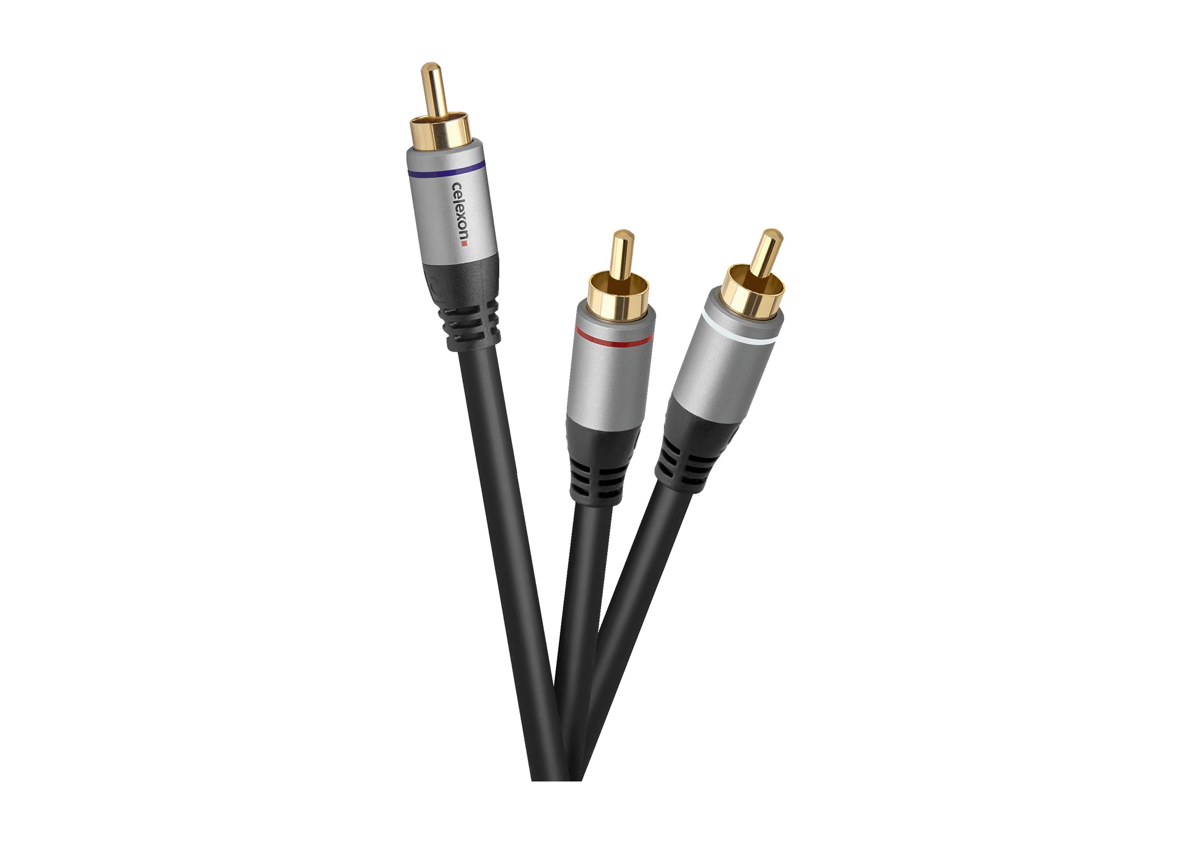 celexon Cinch to 2x Cinch audio cable - Professional Line