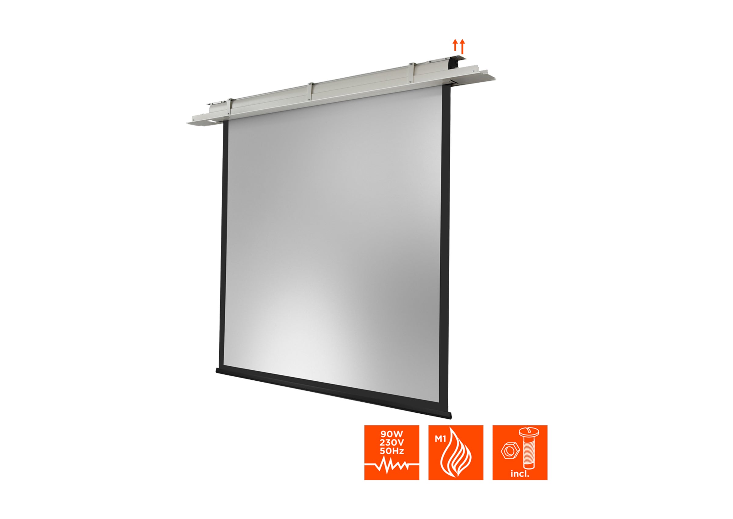 celexon ceiling recessed electric projector screen Expert