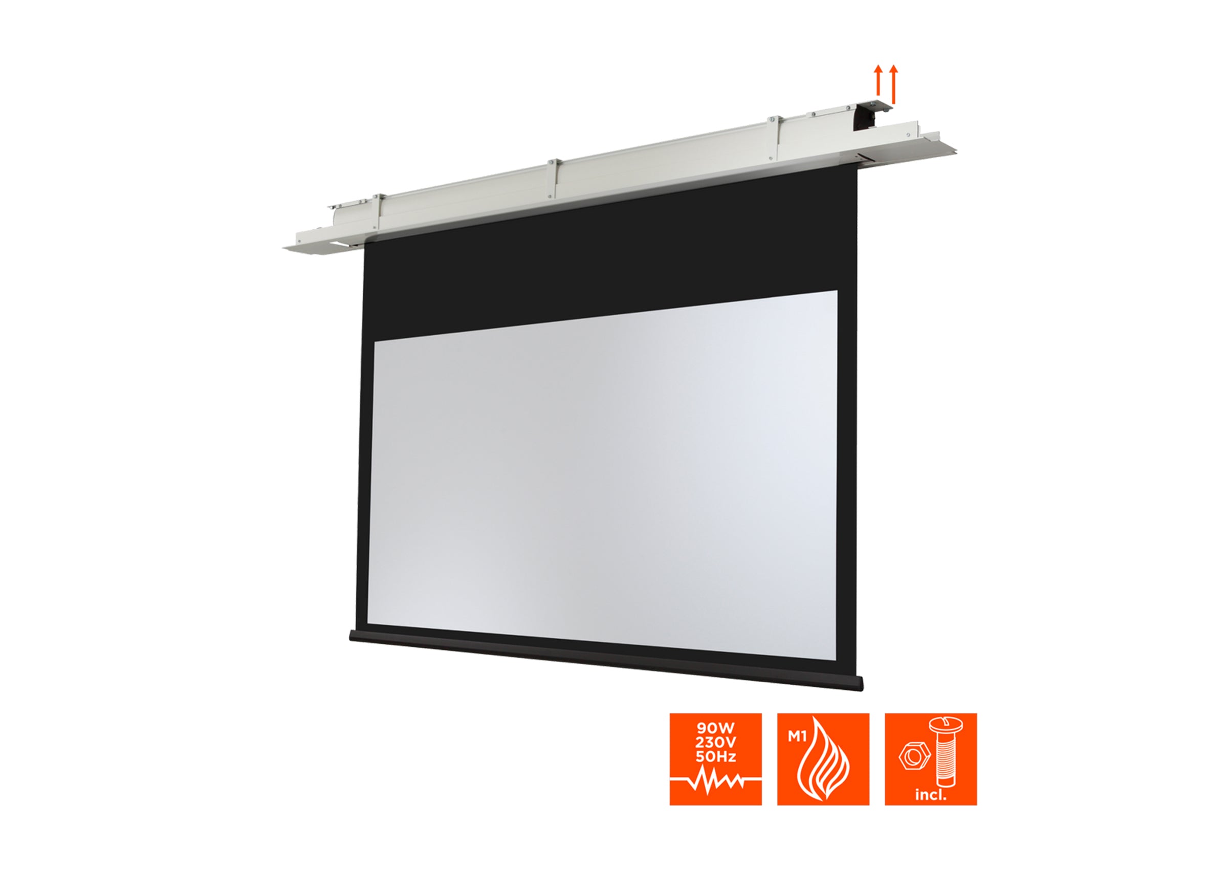 celexon ceiling recessed electric projector screen Expert