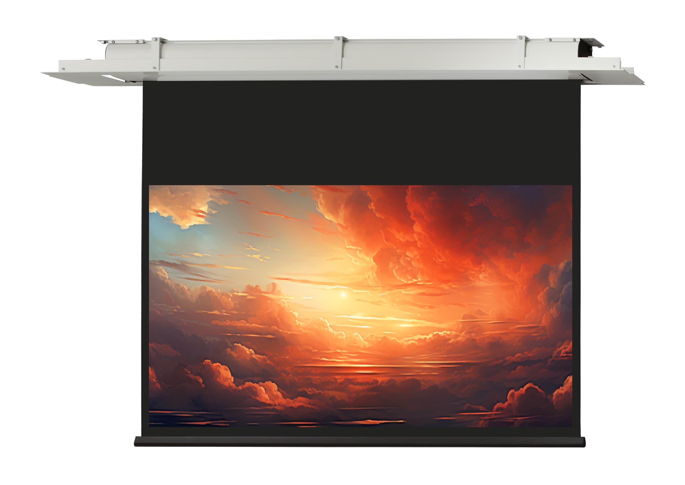 celexon ceiling recessed electric projector screen Expert