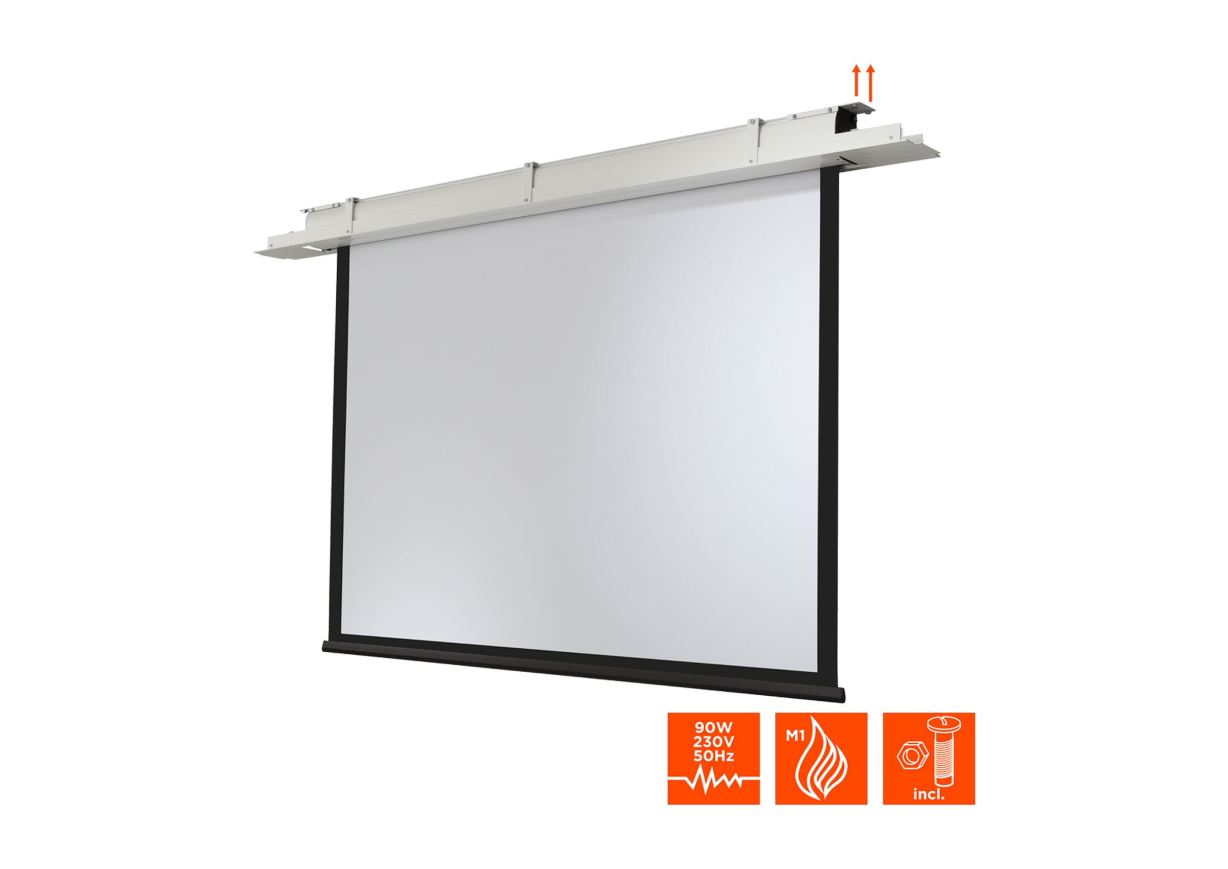 celexon ceiling recessed electric projector screen Expert