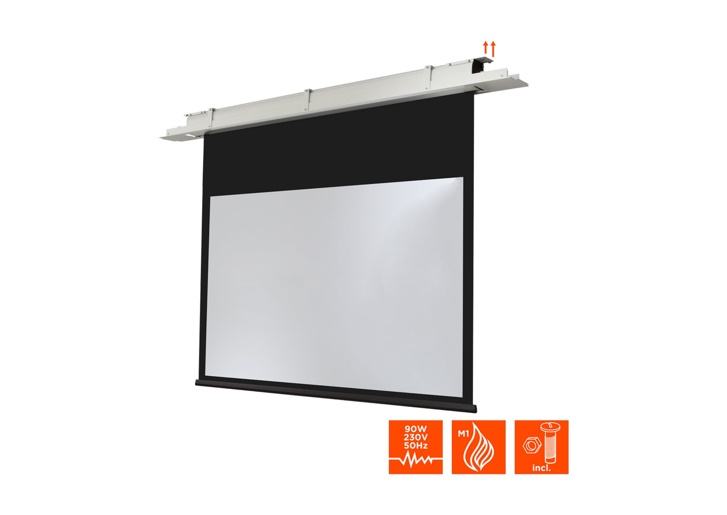 celexon ceiling recessed electric projector screen Expert