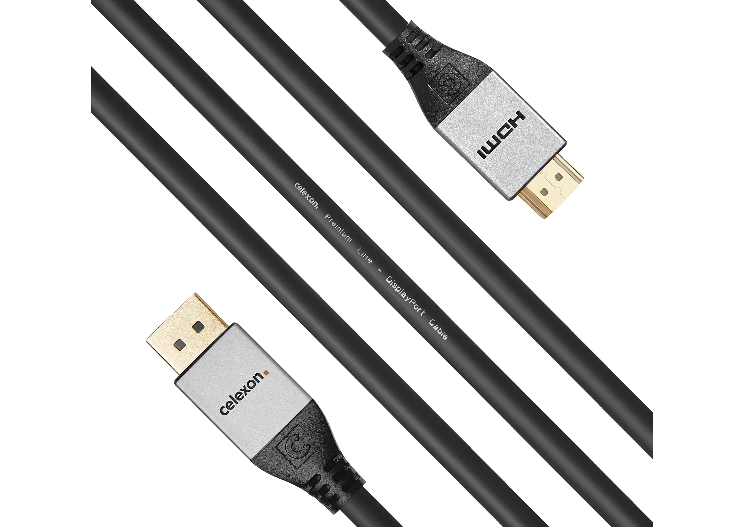 celexon DisplayPort to HDMI Cable 4K - Professional Line