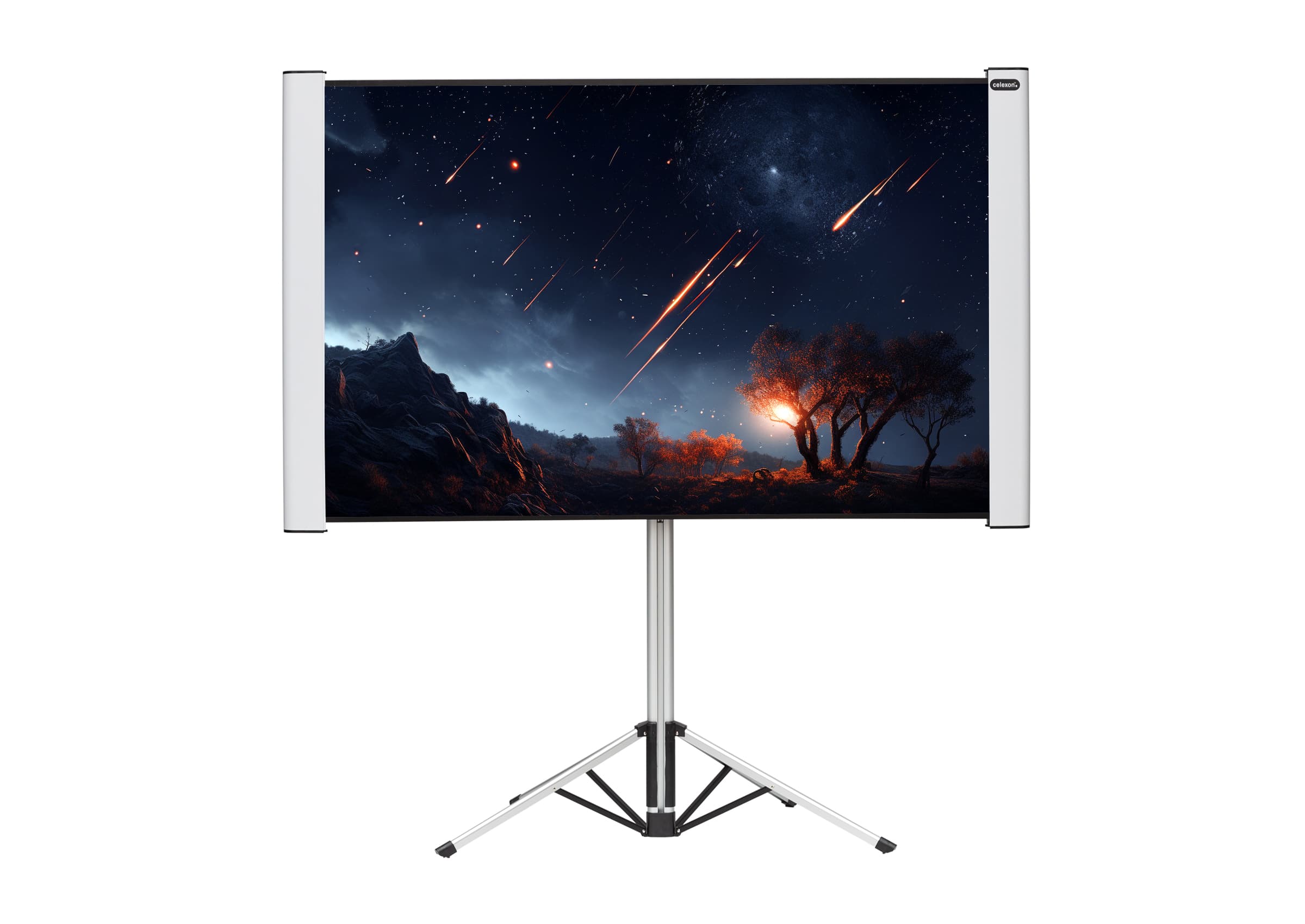 celexon Dual Format Tripod Screen Mobile Expert 4:3/16:10 - 172 x 108cm 80"