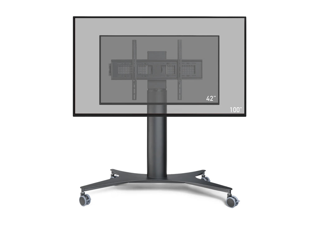 celexon Expert elektrisch höhenverstellbarer Display Rollwagen Adjust-42100M - 70 cm