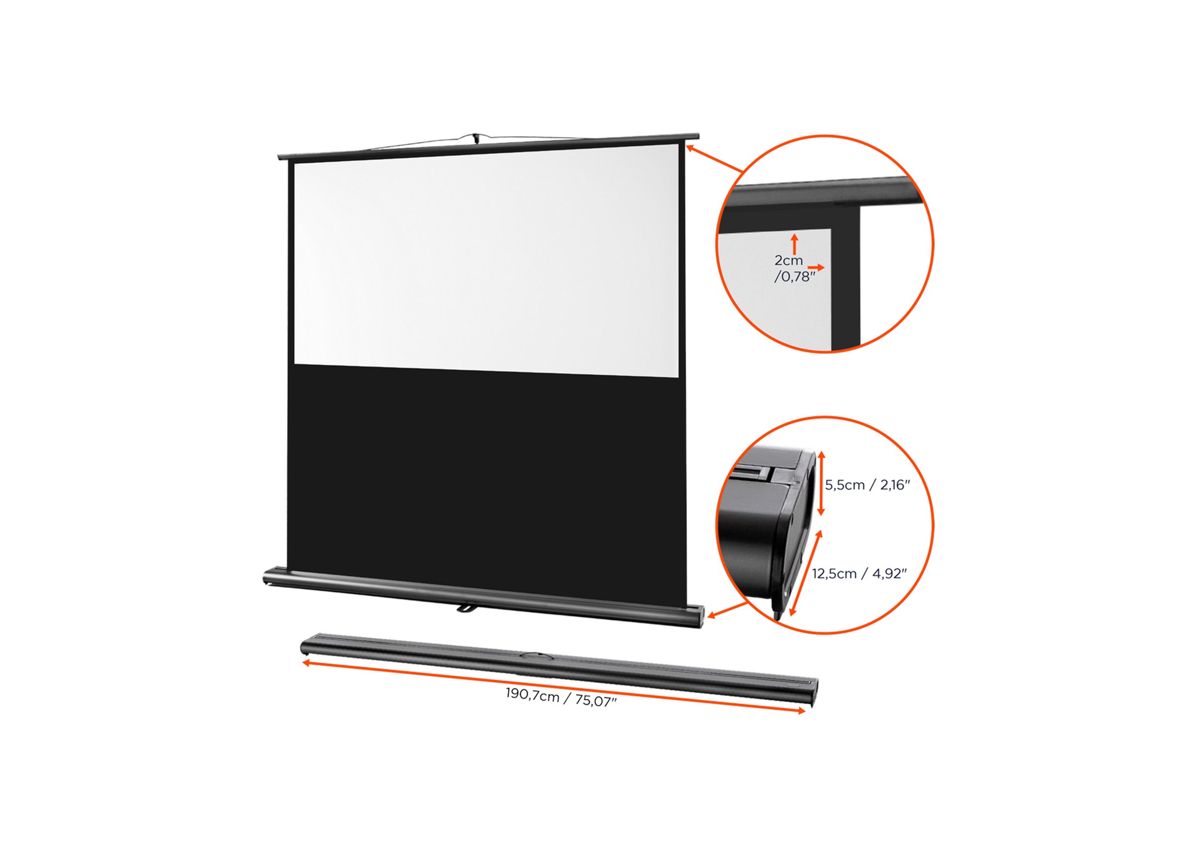 celexon Projector Screen Ultramobile Professional