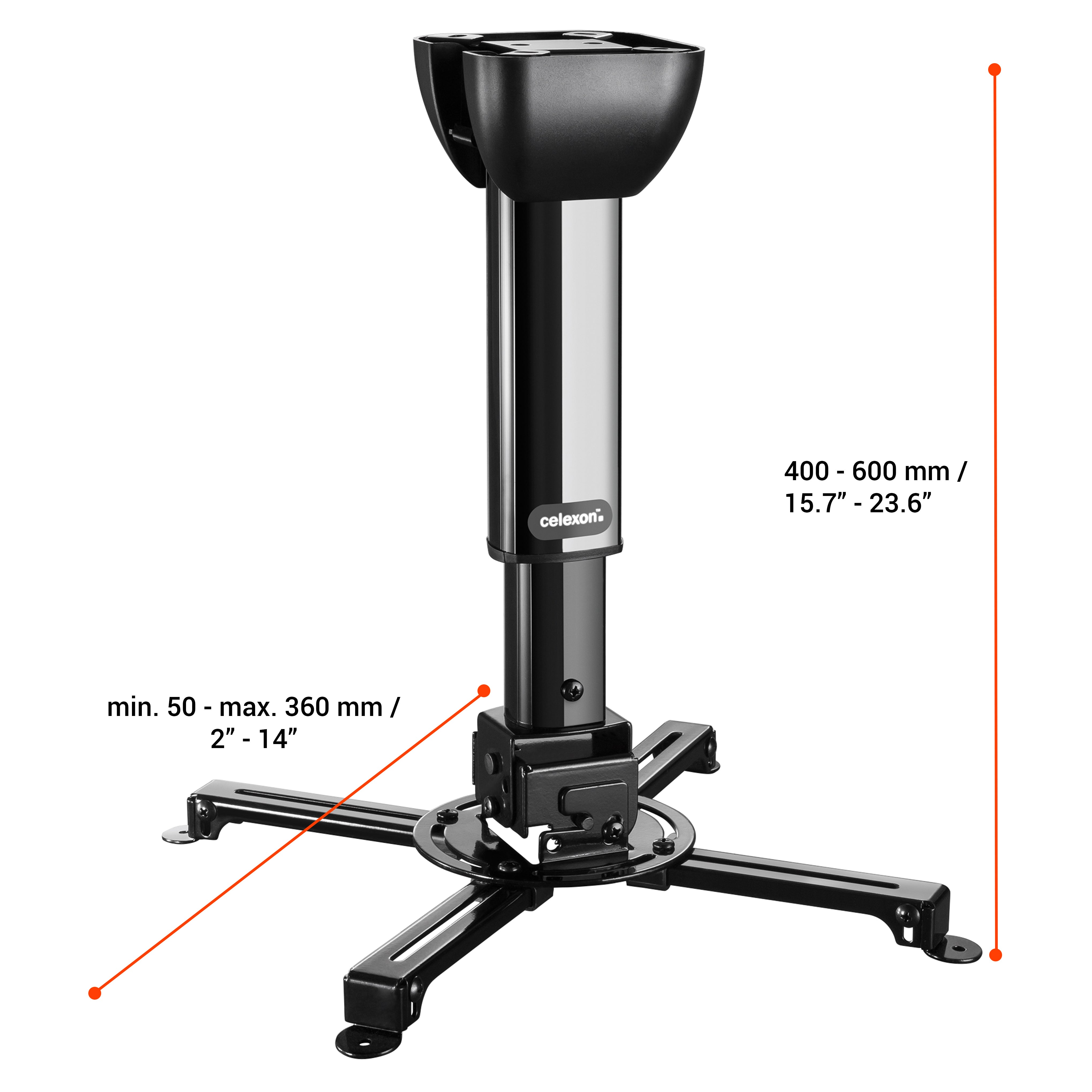 celexon Beamer-Deckenhalterung universal MultiCel Pro