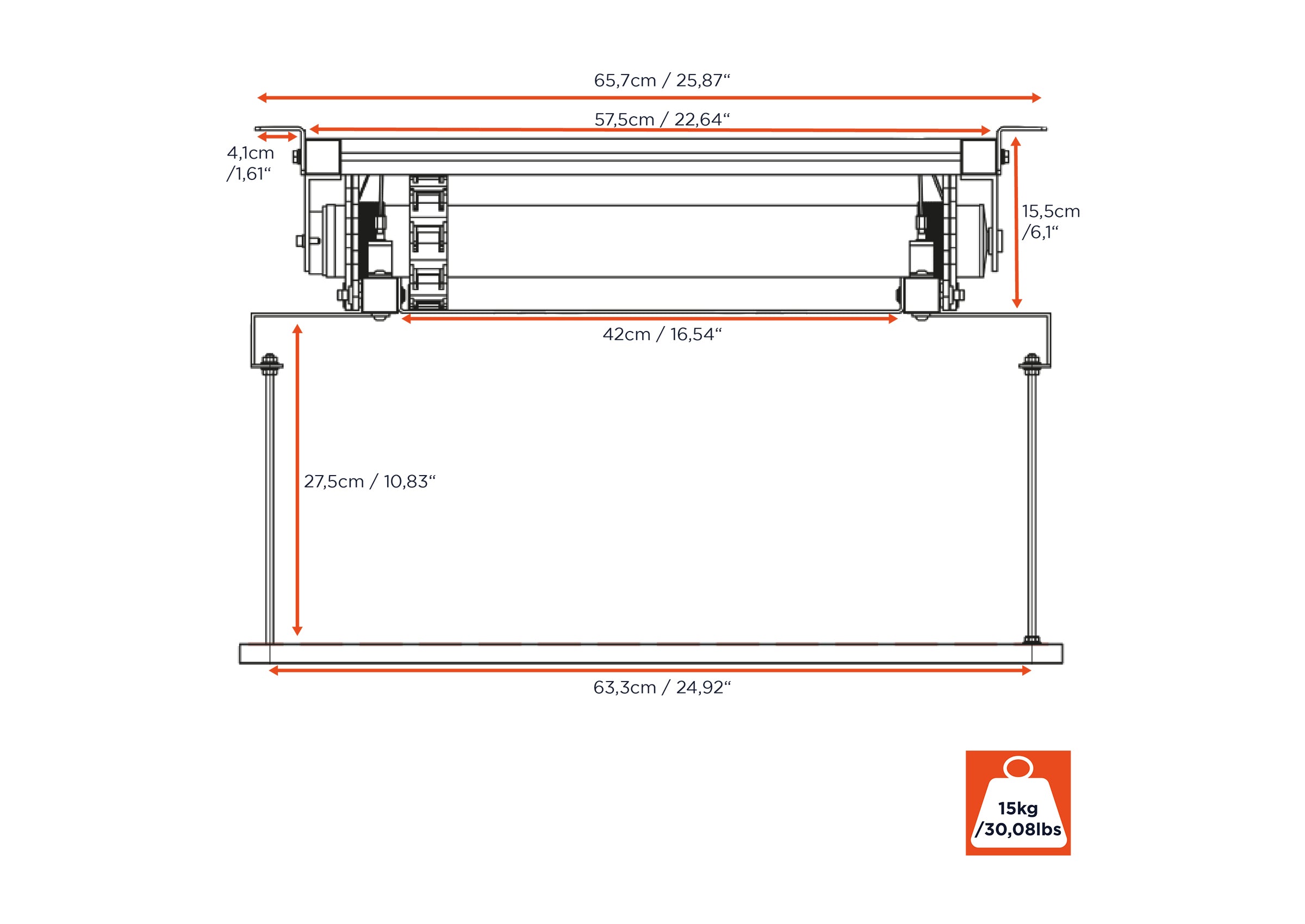 celexon projector ceiling lift PL2000 Plus