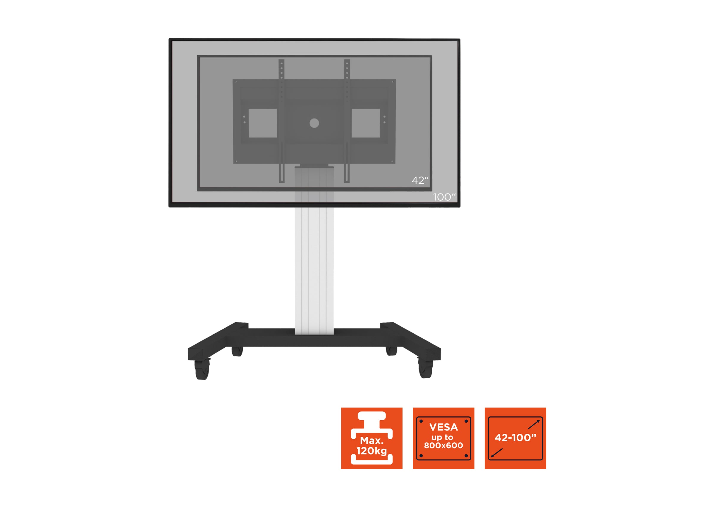 celexon Professional Plus display trolley Fixed-42100M