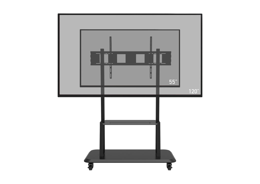 celexon Professional höhenverstellbarer Display Rollwagen Adjust-55120MP