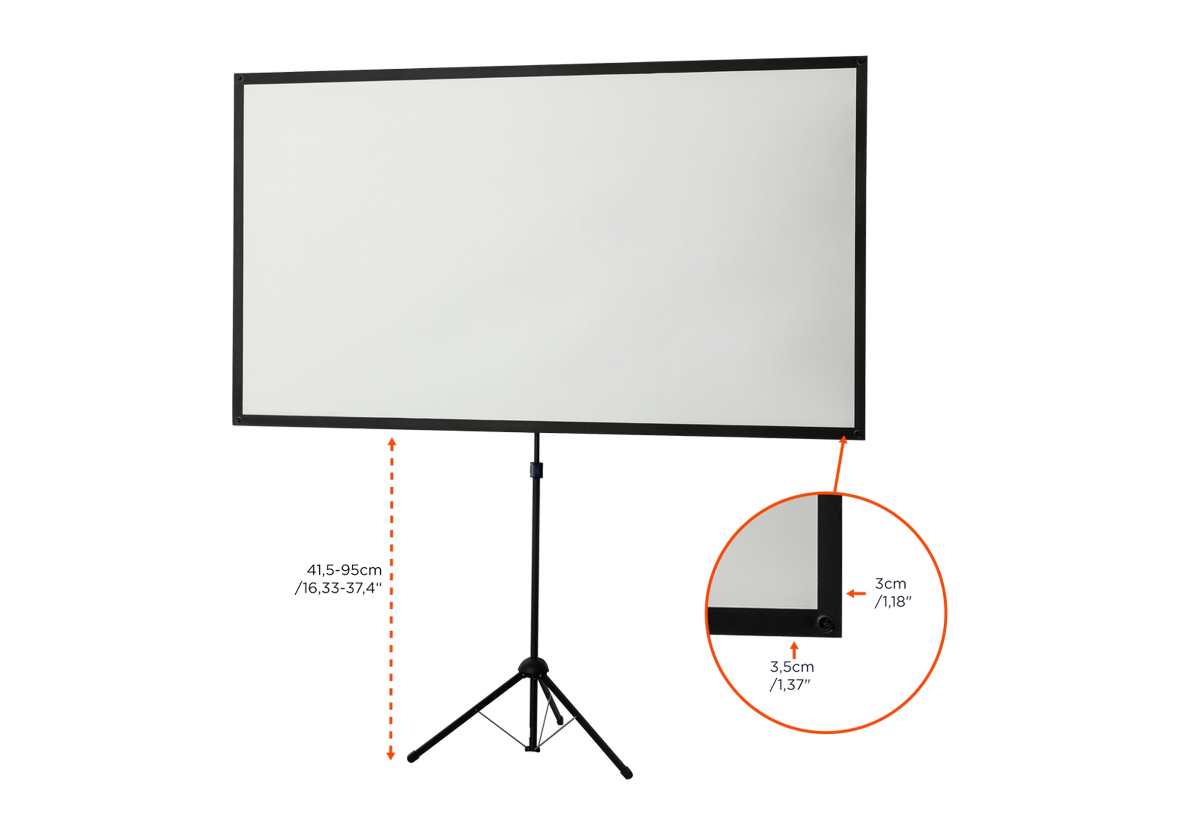 celexon Tripod screen Ultra Light-weight