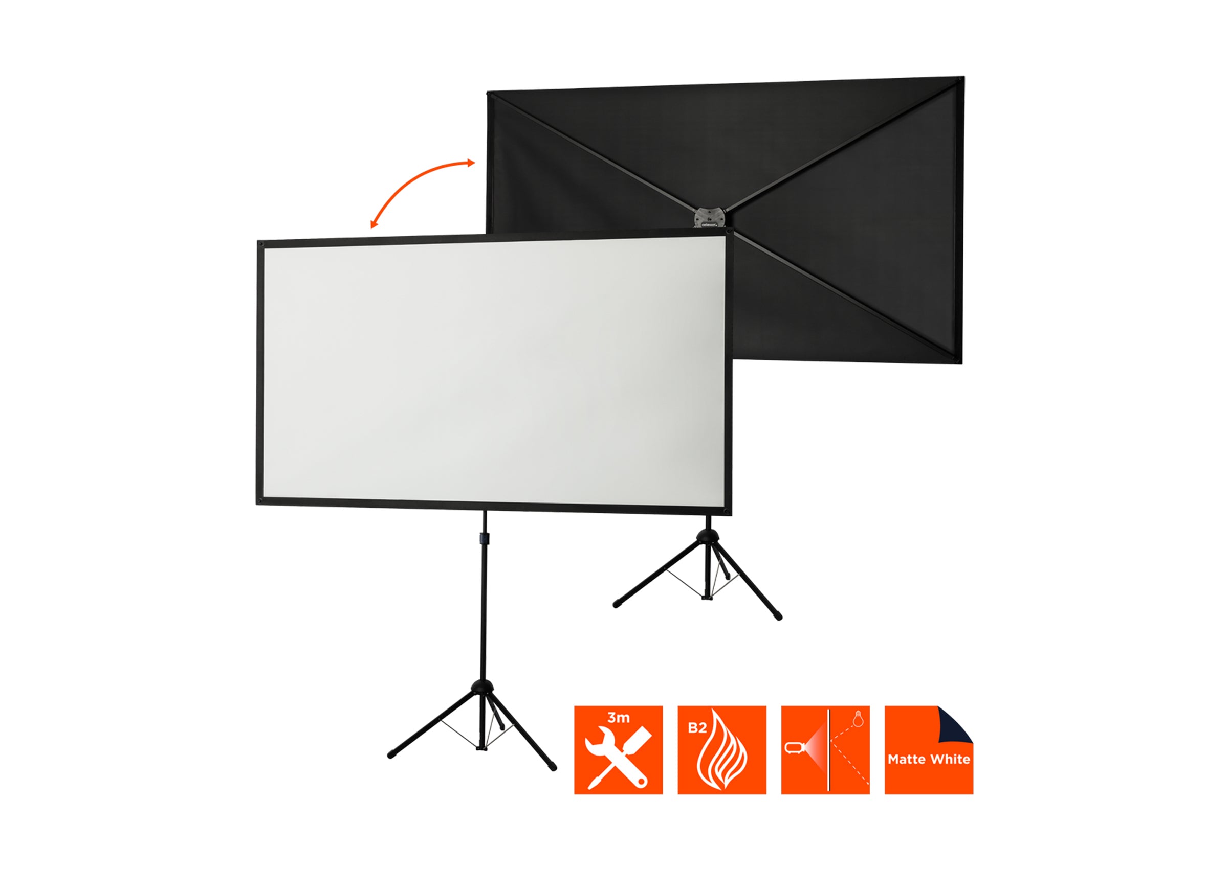 celexon Tripod screen Ultra Light-weight