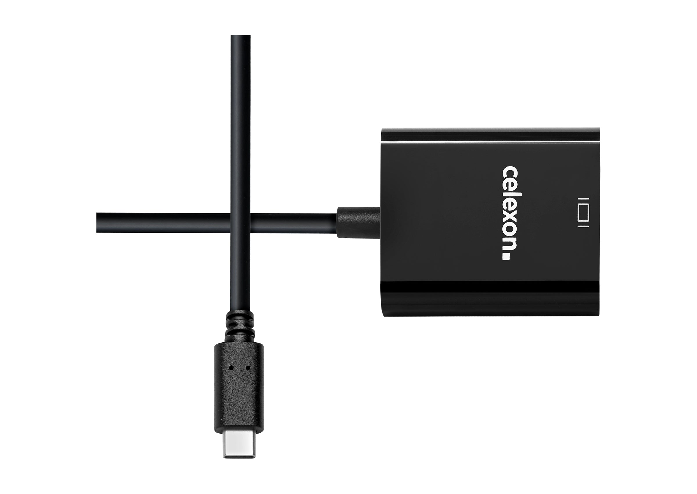 celexon USB-C auf DisplayPort M/F Adapter, schwarz