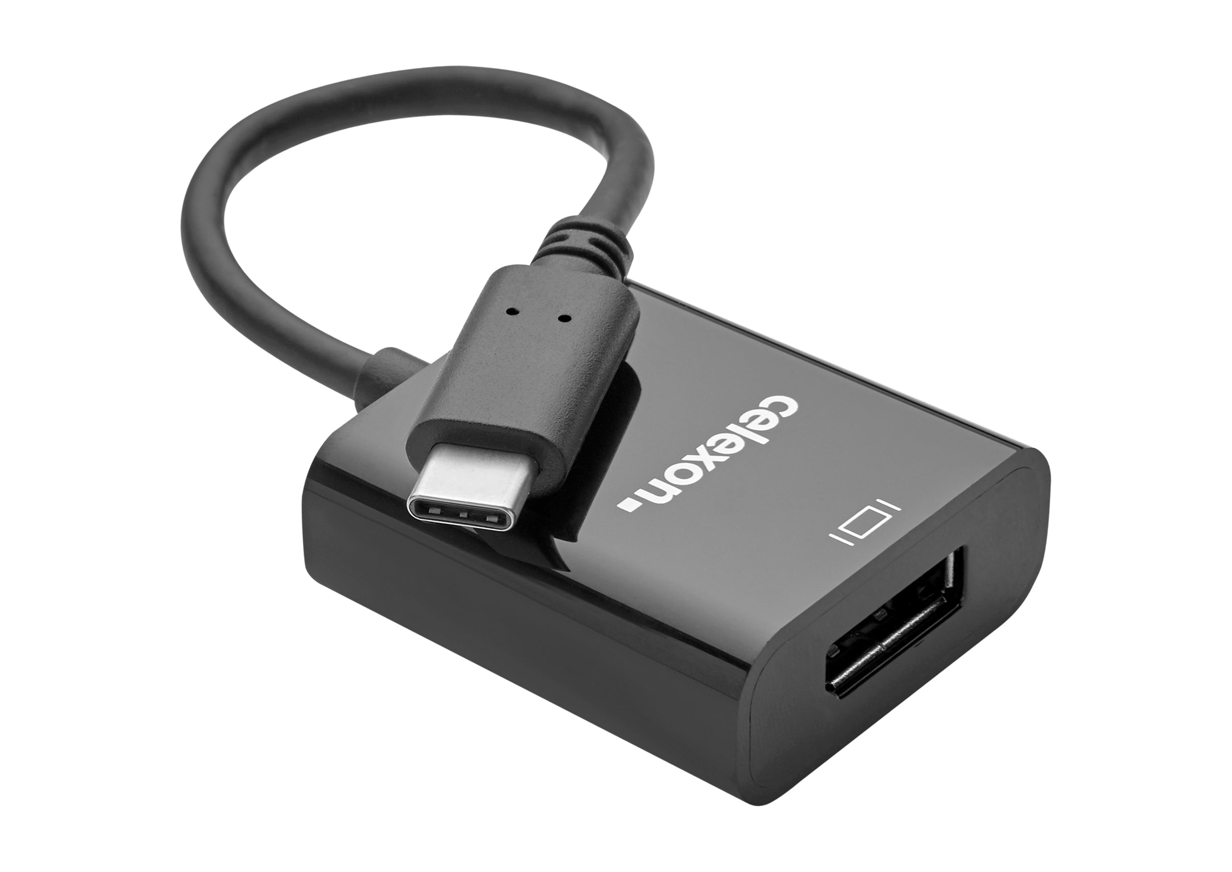 celexon USB-C auf DisplayPort M/F Adapter, schwarz