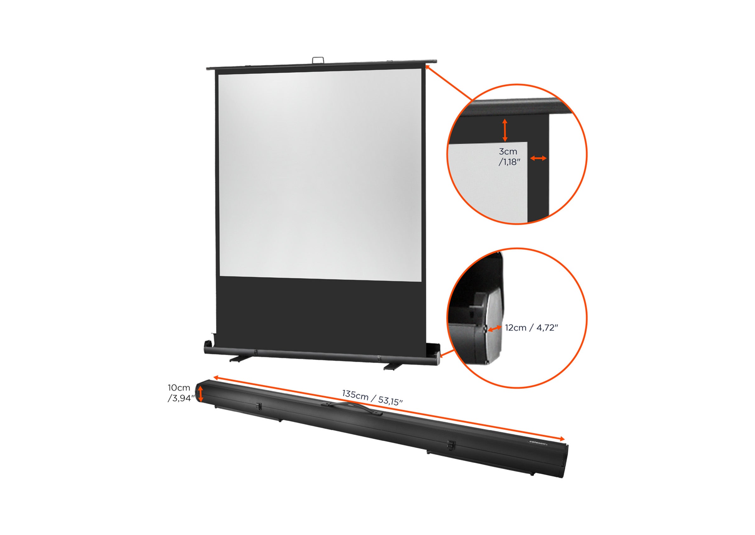 celexon Mobile Professional Plus Projector screen