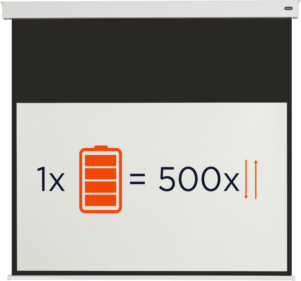 Écran de projection sur batterie motorisé celexon PRO Plus V2.0