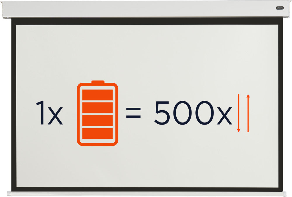 Écran de projection sur batterie motorisé celexon PRO Plus V2.0