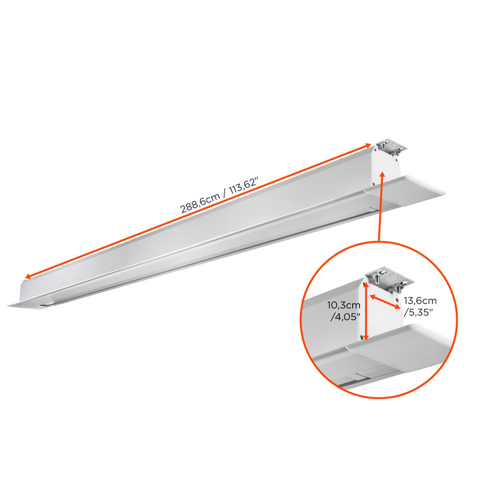 Écran encastrable au plafond motorisé celexon PRO Plus