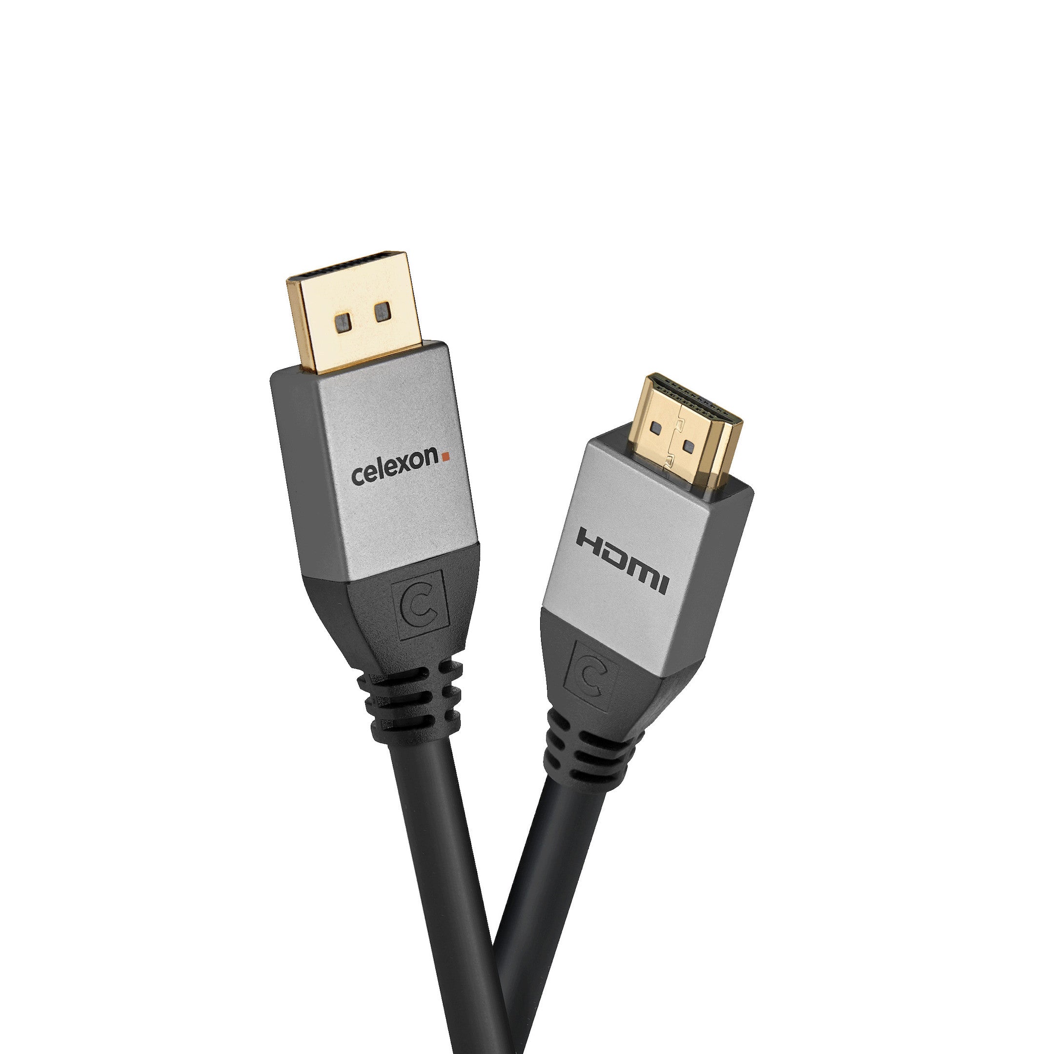 celexon DisplayPort auf HDMI Kabel 4K - Professional Line