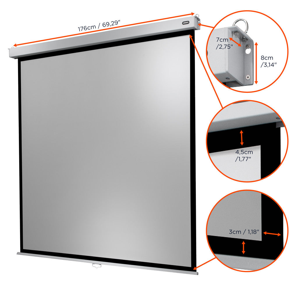 celexon projectiescherm rollo Professional Plus