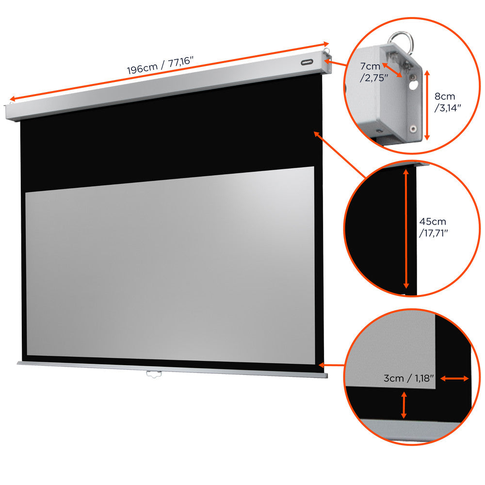 Écran de projection manuel celexon PRO Plus