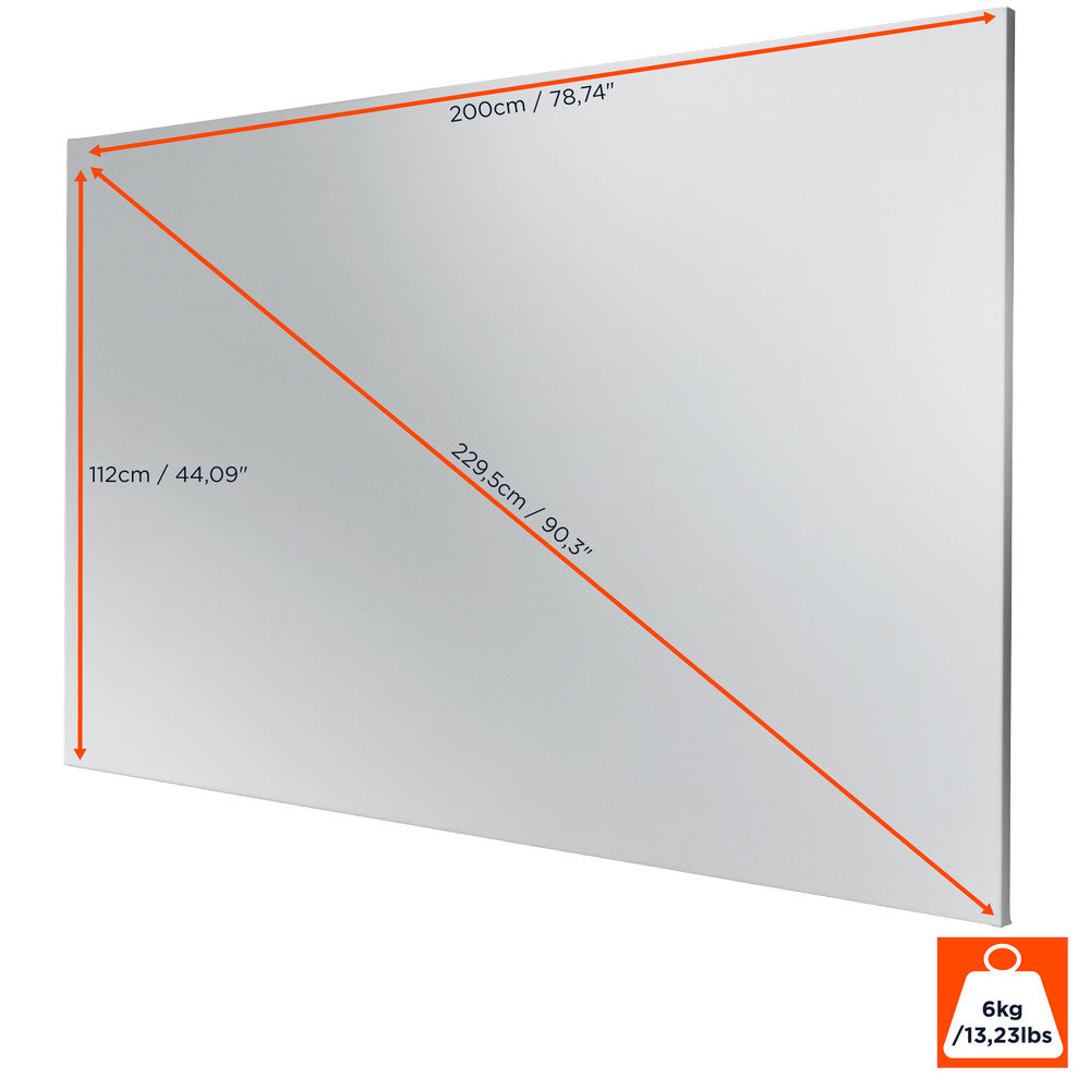 Écran de projection sur cadre celexon Expert PureWhite