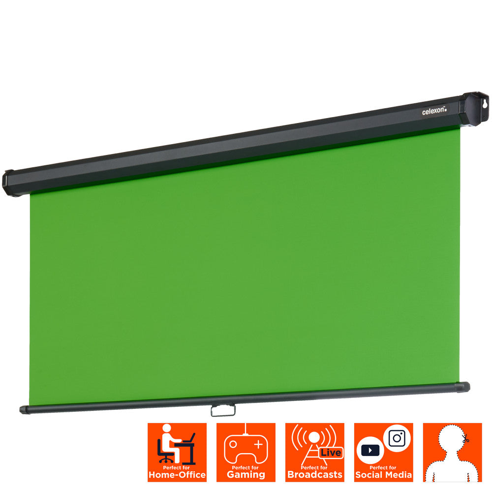 celexon Rollo Chroma Key Green Screen 200 x 190cm