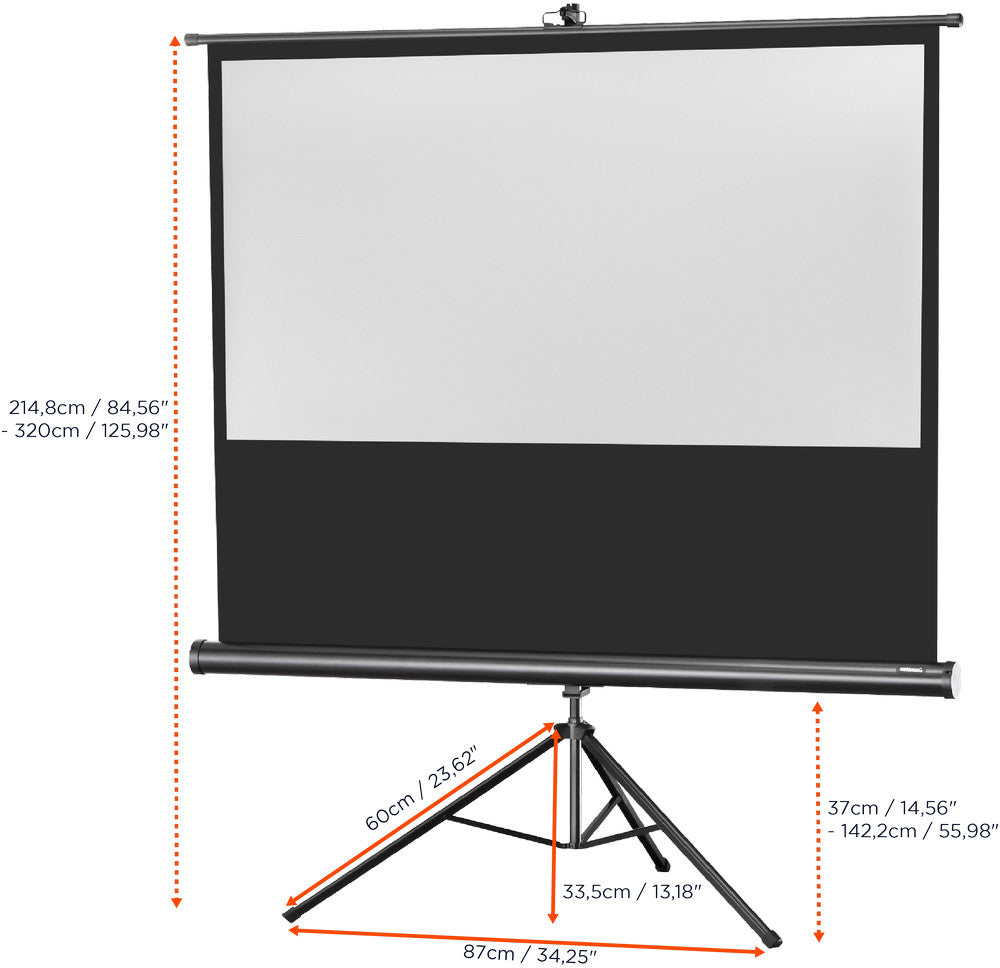 Ecran de projection sur pied celexon Economy