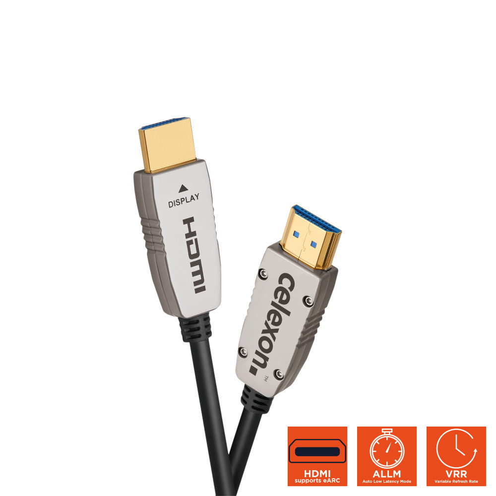 Câble actif HDMI 8K 48Gbps celexon à Fibre Optique UHD