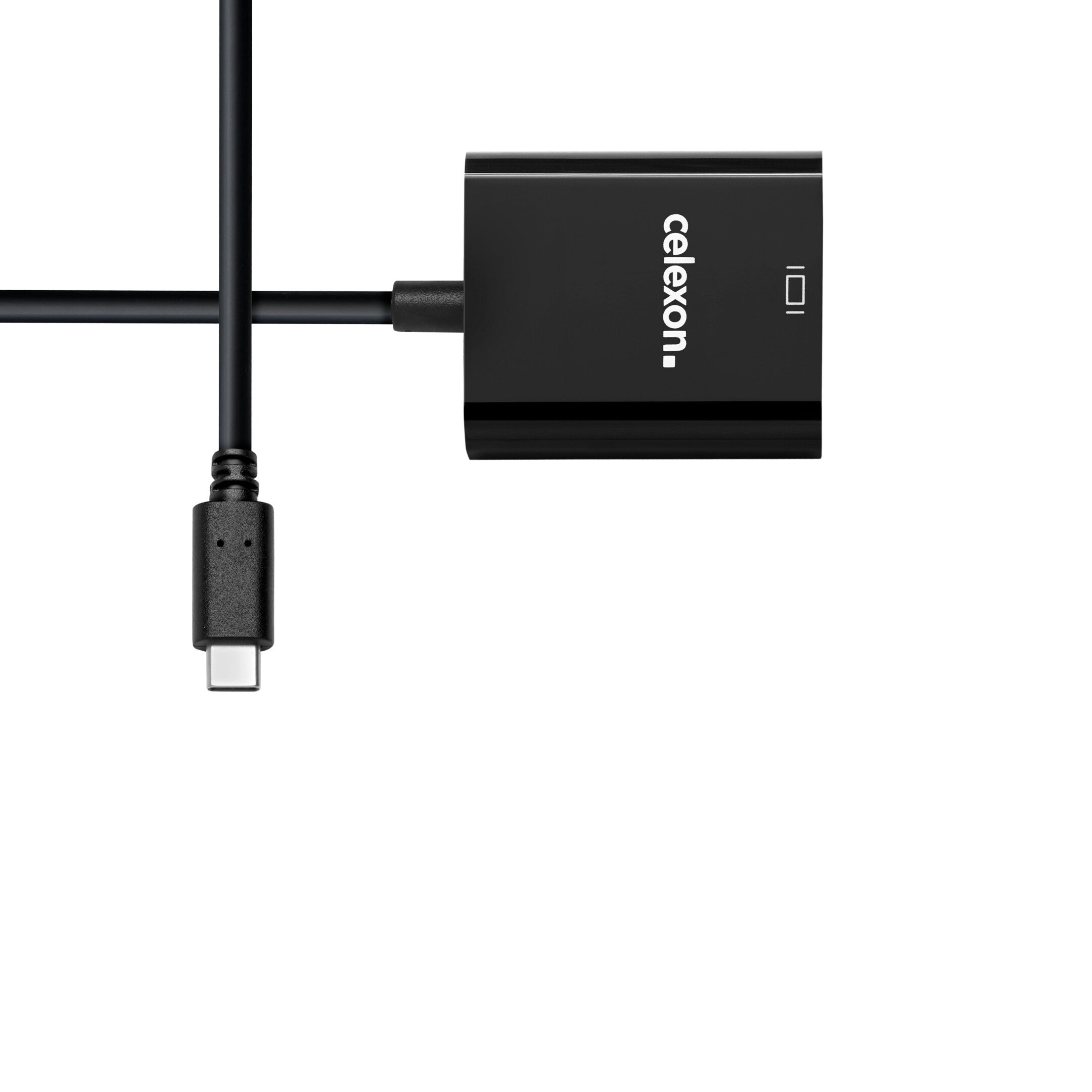 celexon USB-C auf DisplayPort M/F Adapter, schwarz