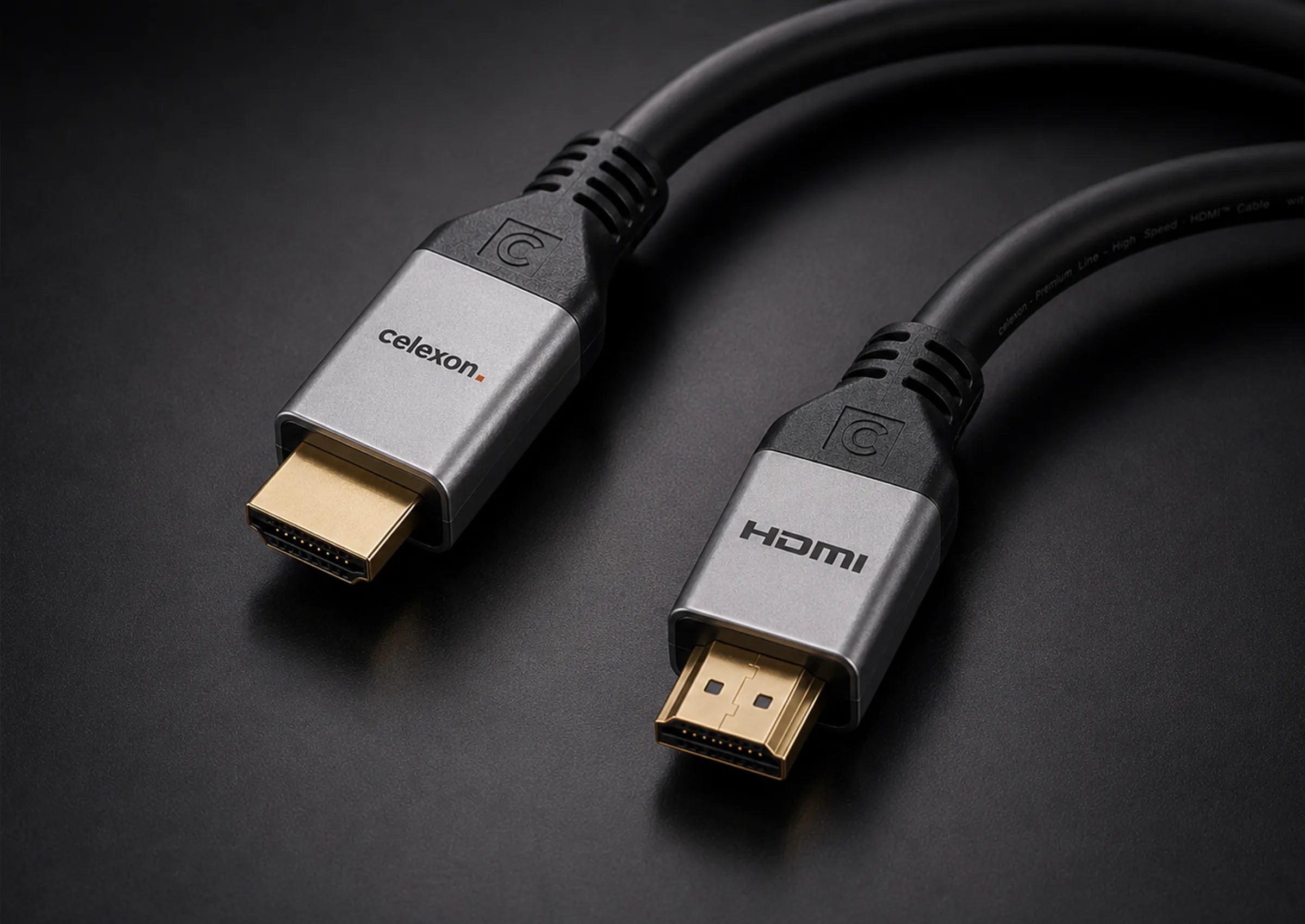 celexon HDMI Kabel mit Ethernet - 2.0a/b 4K - Professional Line