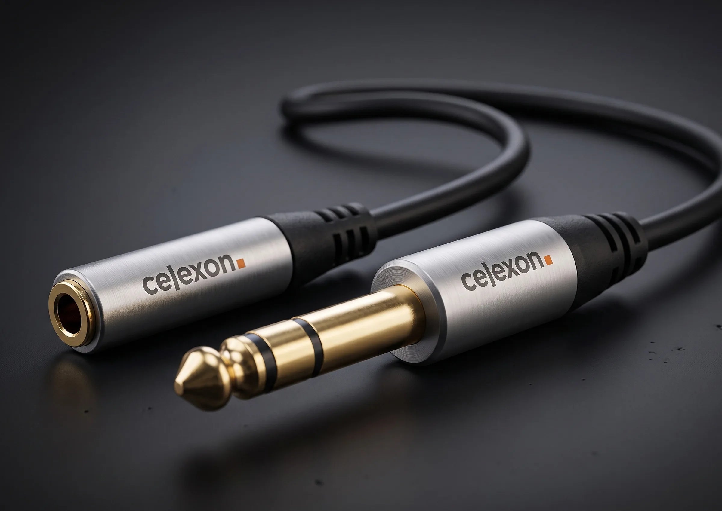 celexon adattatore audio 0,25 m jack stereo 6,3 mm a jack stereo 3,5 mm M/F - serie Professional