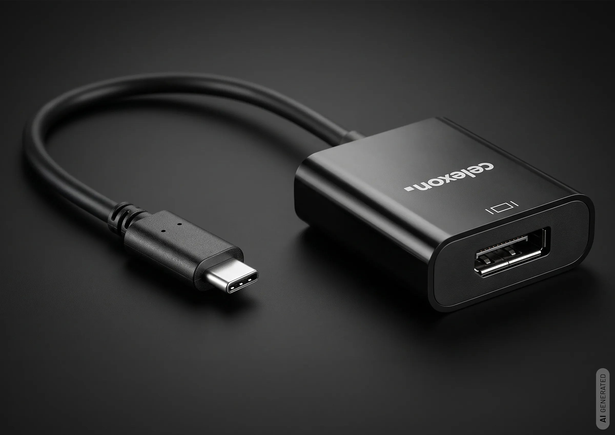celexon adattatore M/F USB-C a DisplayPort