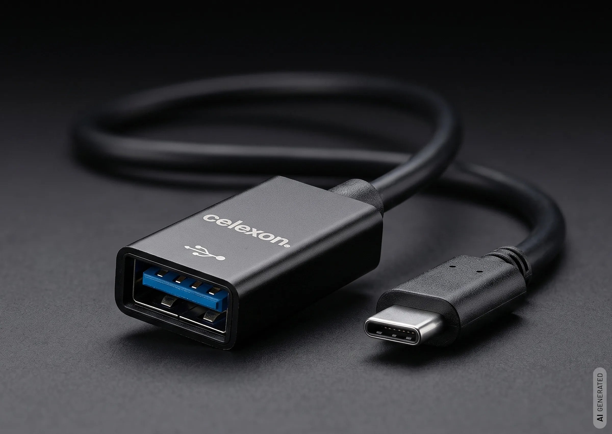celexon adattatore M/F da USB-C a USB-A