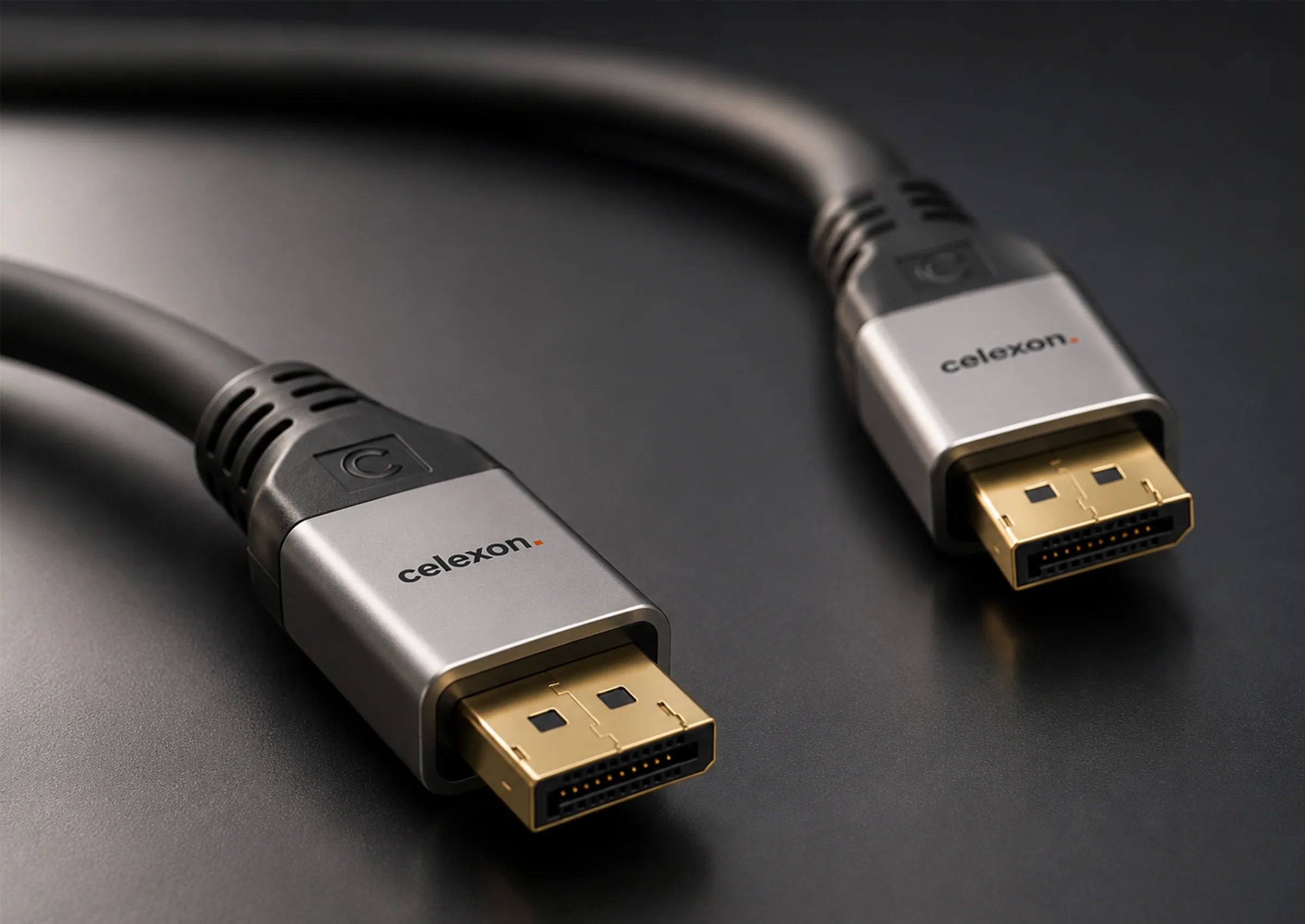 celexon DisplayPort Cable 4K 5,0m - Línea profesional