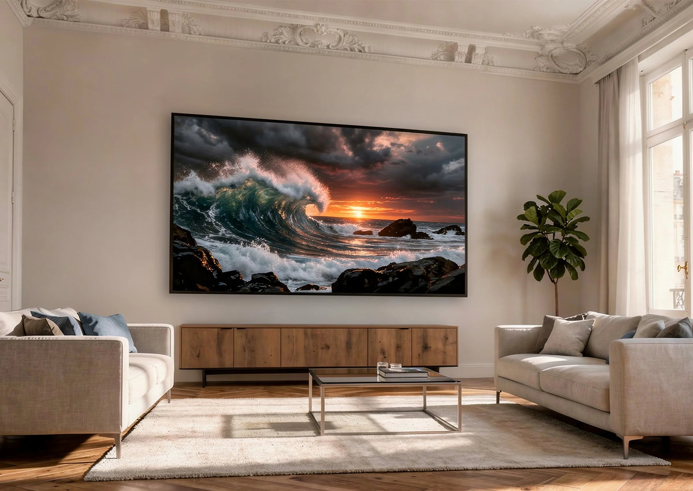 celexon HomeCinema Frame - Dynamic Slate ALR