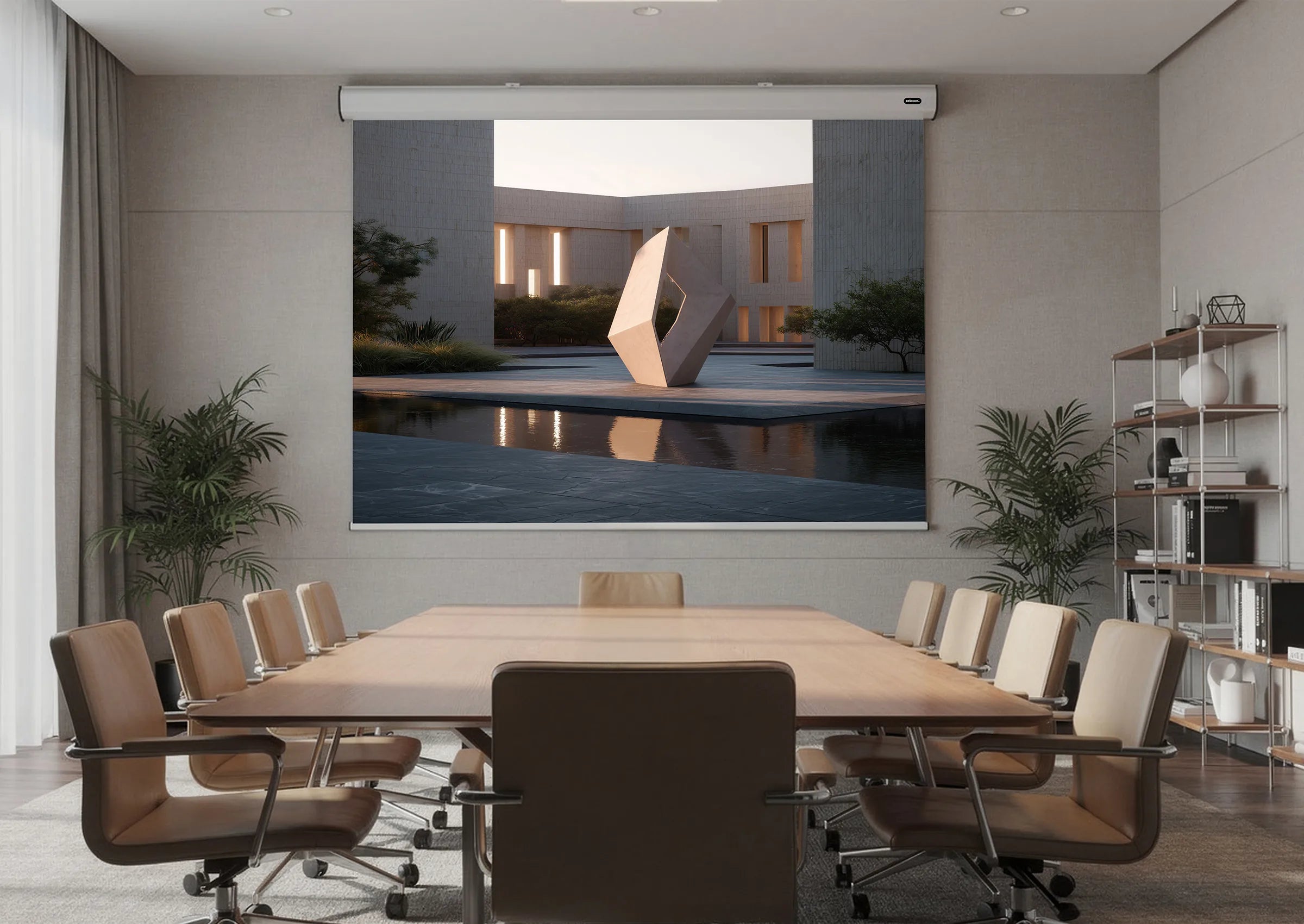 celexon pantalla motorizada Expert