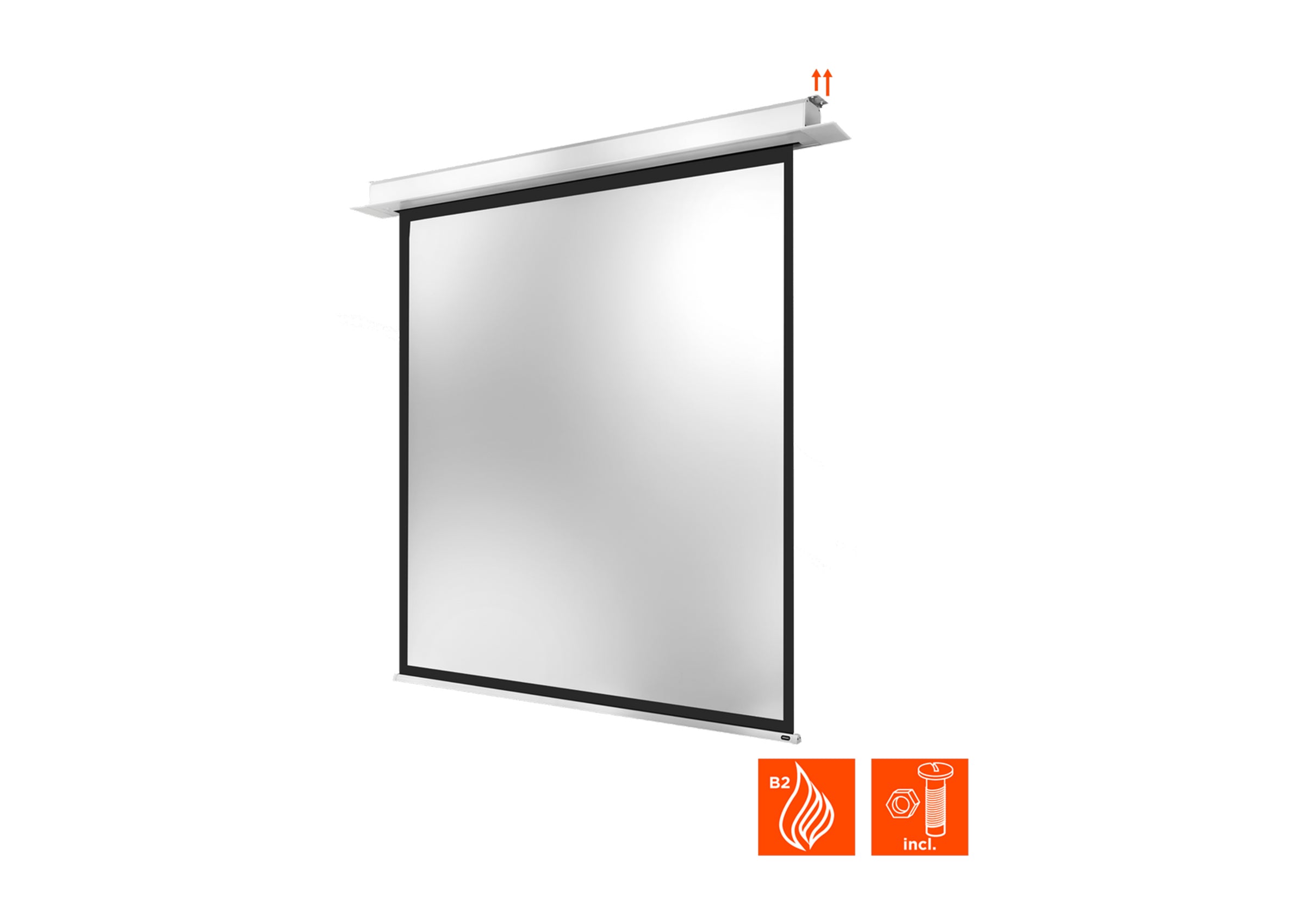 celexon Ceiling Recessed Electric Professional Plus Projector Screen