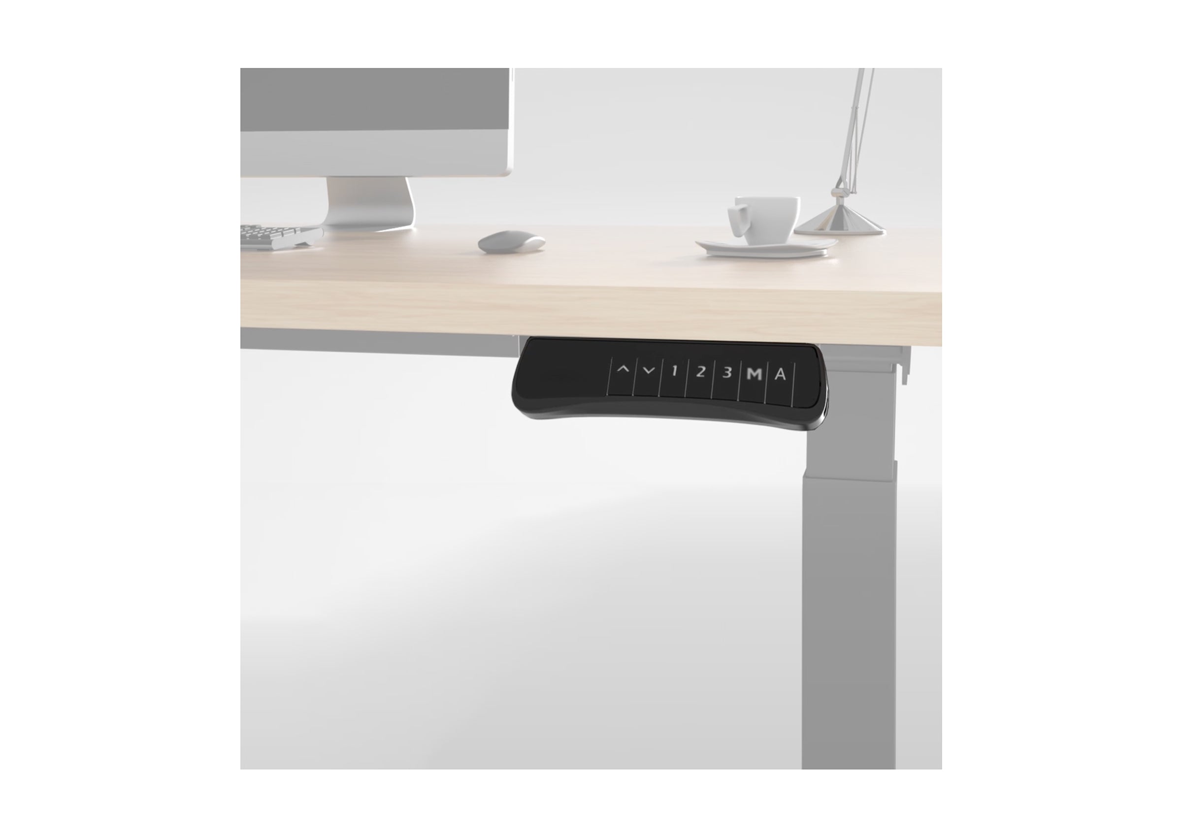 celexon electrically height-adjustable desk Professional eAdjust-58123 - incl. table top