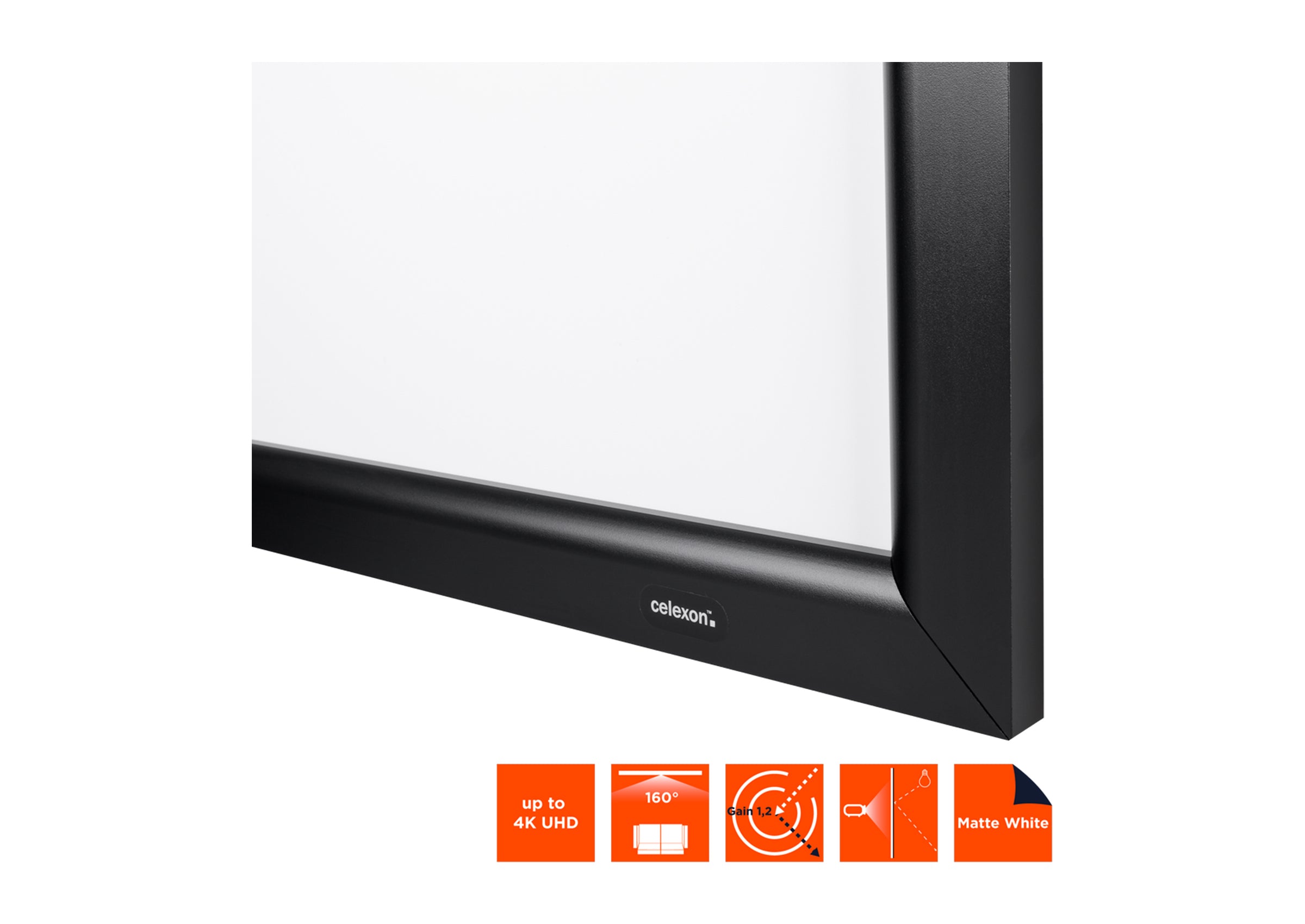 celexon Home Cinema Fixed Frame Projector screen