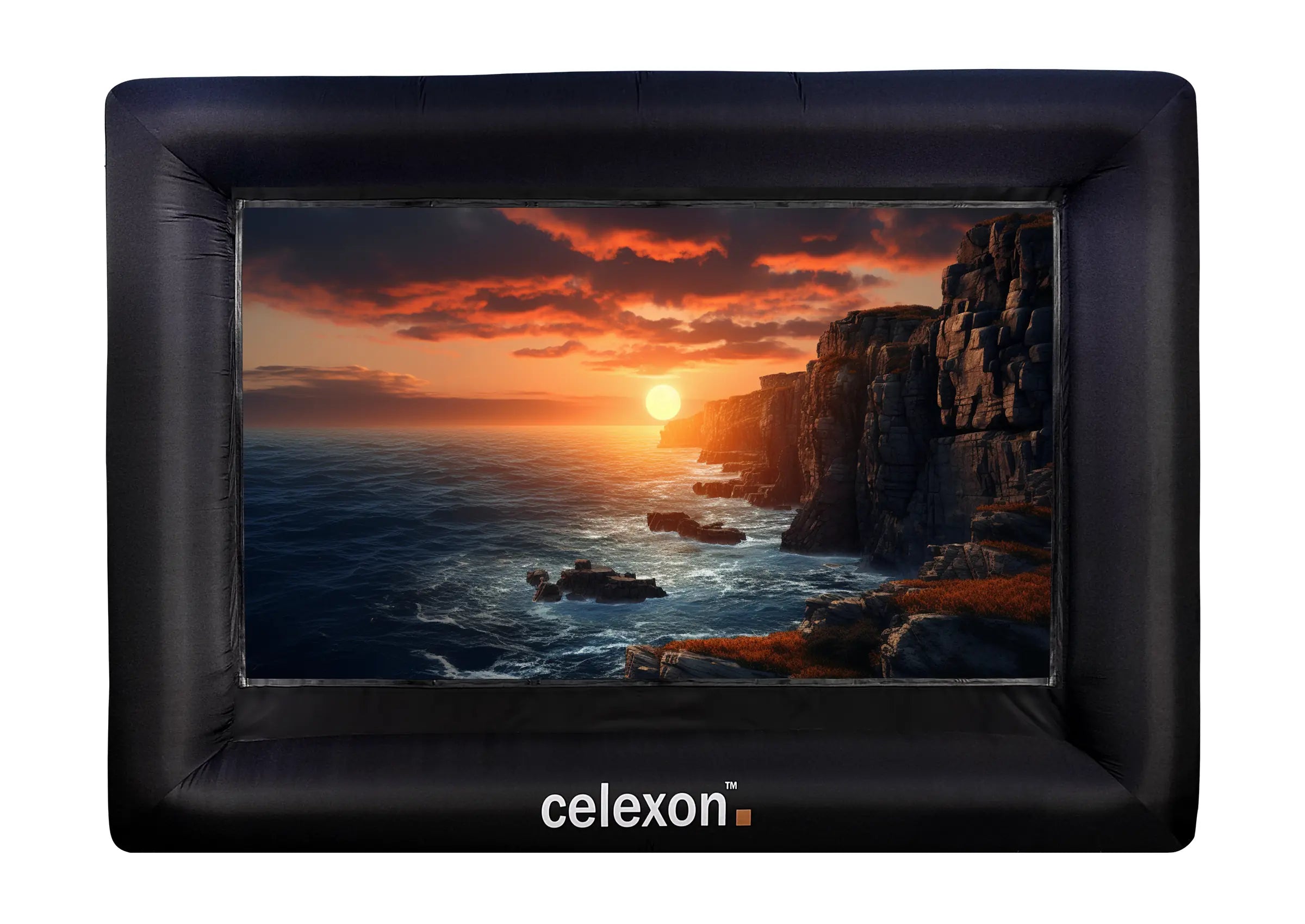 celexon aufblasbare Outdoor-Leinwand INF200