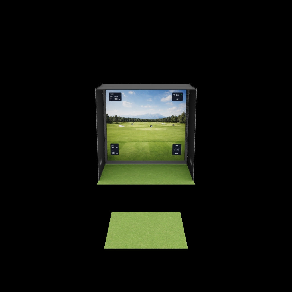 3d/AR Model of the celexon FAIRWAY Professional Golf Simulator 2,6 x 2,5 x 1,5 m