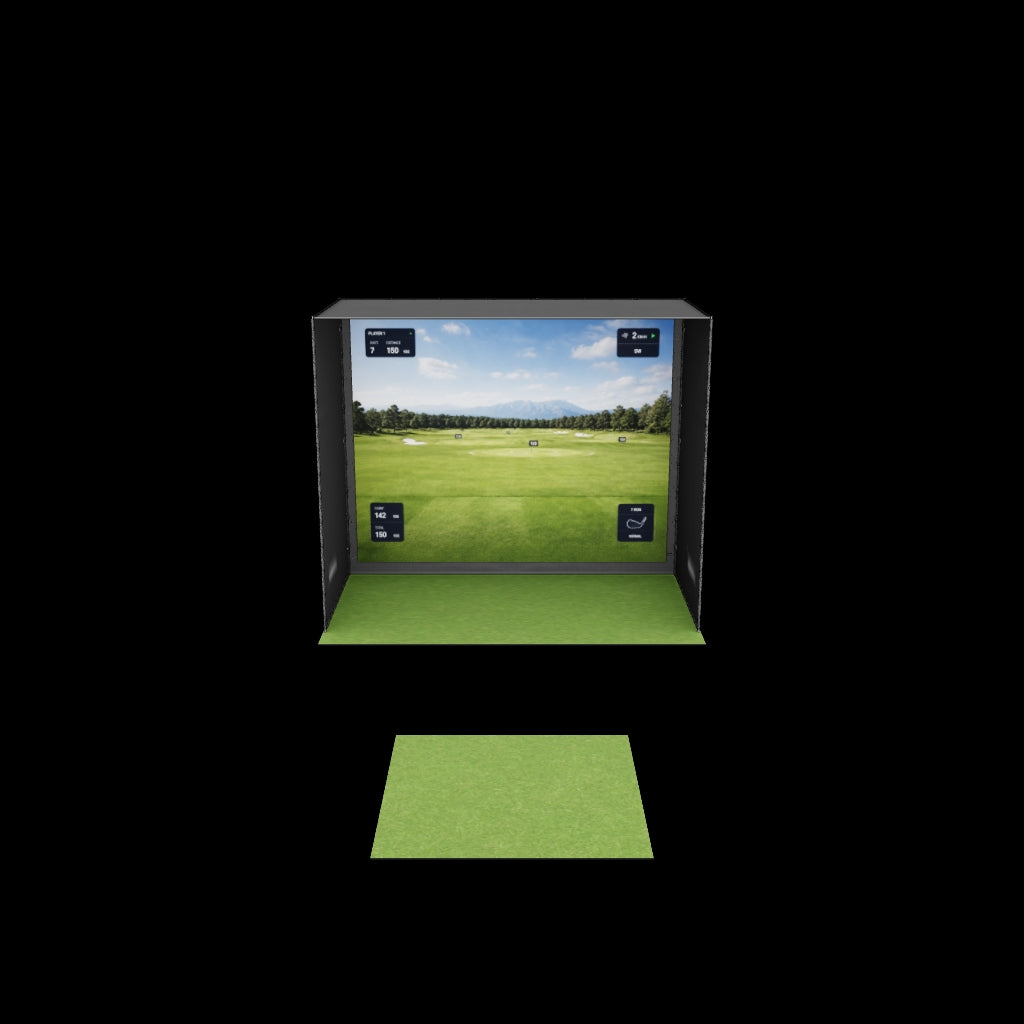 3d/AR Model of the celexon FAIRWAY Professional Golf Simulator 3 x 2,5 x 1,5 m