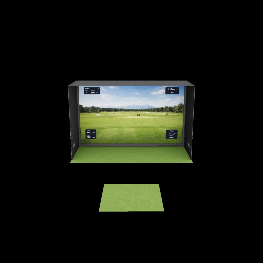 3d/AR model of the celexon FAIRWAY Professional Golf Simulator 4 x 2,5 x 1,5 m