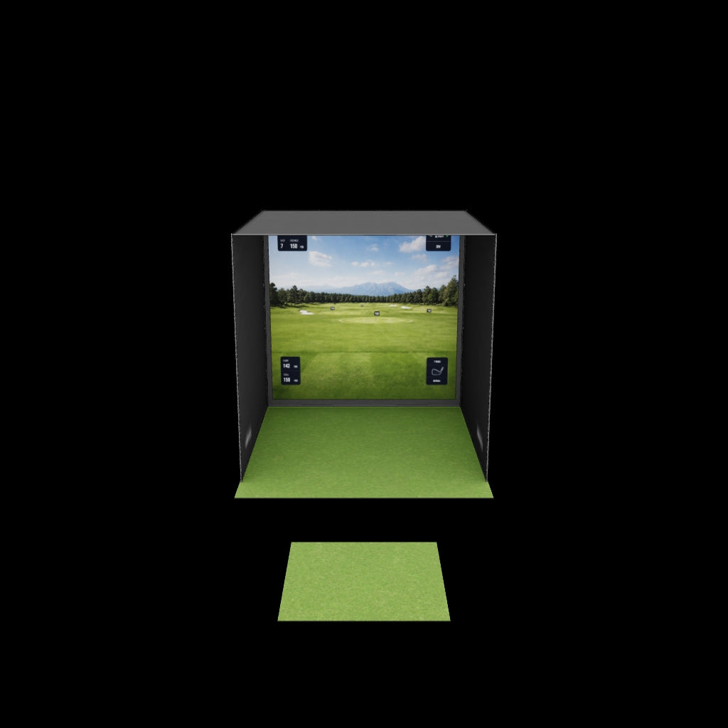 3d/AR Model of the celexon FAIRWAY Professional Golf Simulator 3 x 3 x 3 m