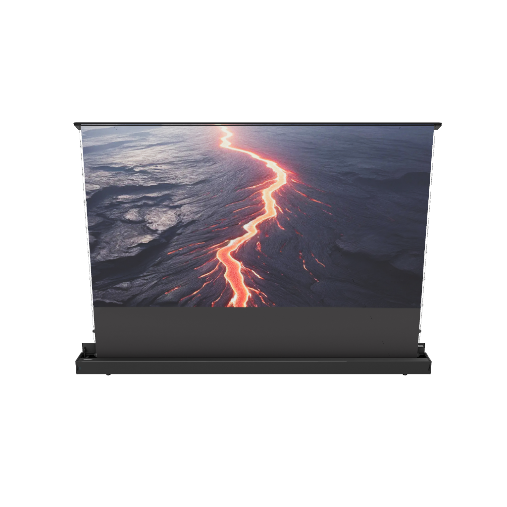 3d/AR Model of the celexon CLR HomeCinema Plus UST High Contrast Electric Floor Projector Screen 92" – Black