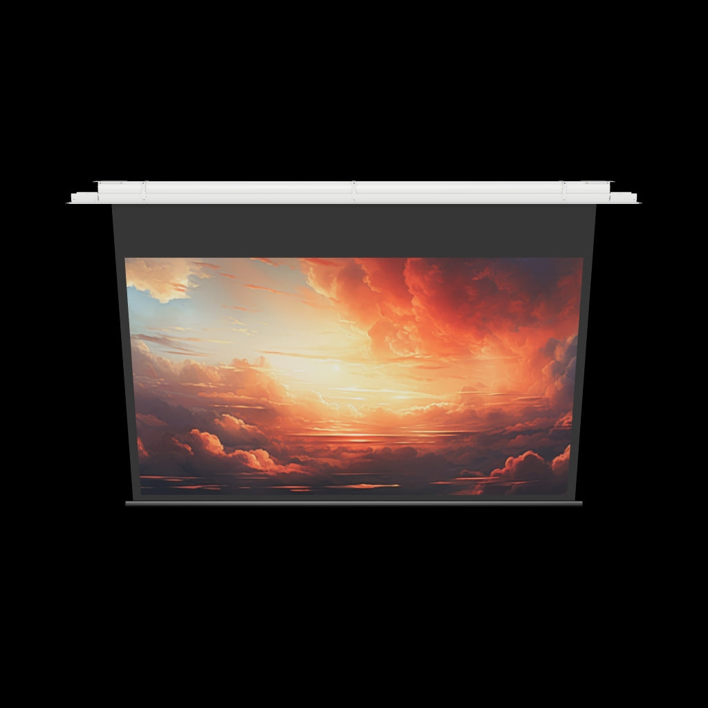 3d/AR Model of the celexon ceiling recessed electric projector screen Expert 250 x 140 cm